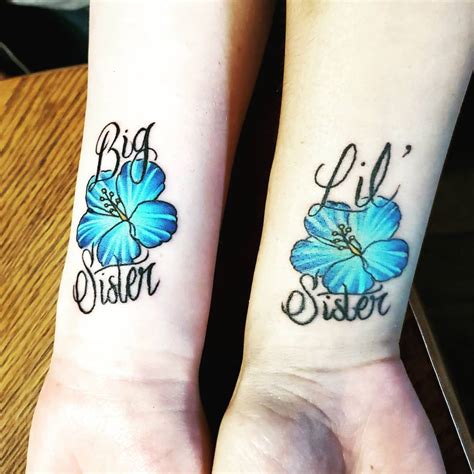 matching sister tattoos